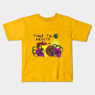 TIME TO FRUITY Kids T-Shirt
